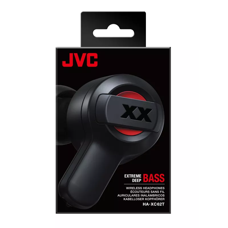 JVC XX Deep Bass juhtmevabad kõrvaklapid mustad