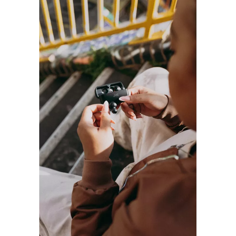 JVC XX Deep Bass juhtmevabad kõrvaklapid mustad
