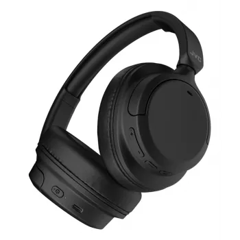 JVC Over Ear müravähendusega peakomplekt juhtmevaba peavõruga kõned/muusika USB USB-C Bluetooth must