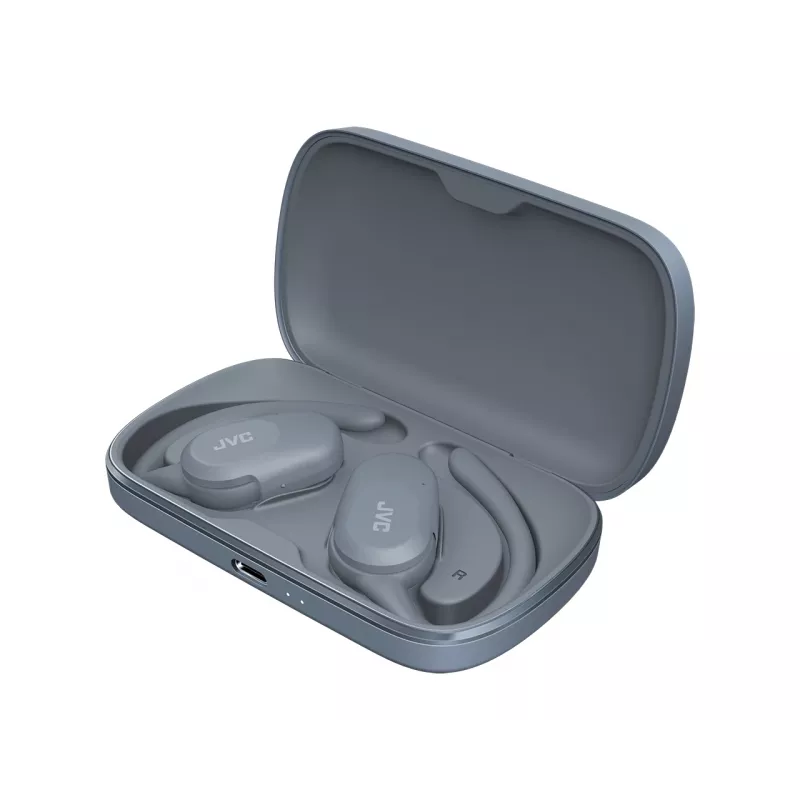 Peakomplekt JVC HA-NP40T True Wireless Stereo (TWS) kõrvasisesed kõrvaklambriga kõrvaklapid Bluetooth, 20–20000 Hz, 10 m, hall