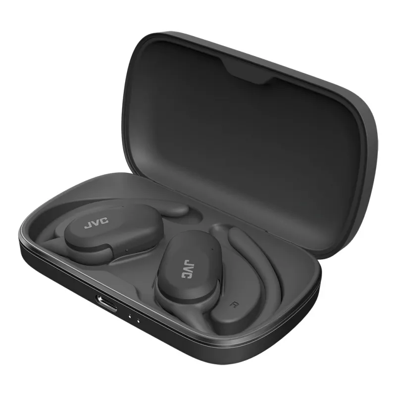 Peakomplekt JVC HA-NP40T True Wireless Stereo TWS kõrvakinnituse Bluetooth must, 20–20000 Hz, 10 m