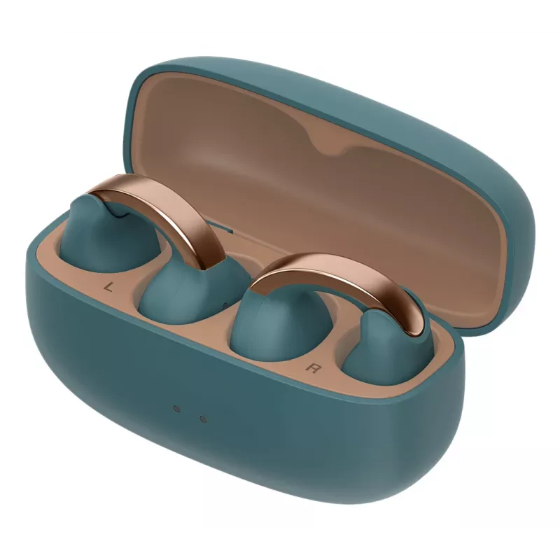 JVC HA-NP1T kõrvaklapid True Wireless Stereo (TWS) kõrvaklambriga kõned/muusika USB USB-C Bluetooth sinine, kuldne