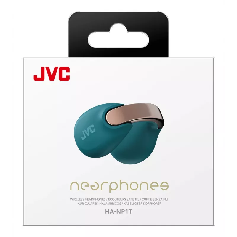 JVC HA-NP1T kõrvaklapid True Wireless Stereo (TWS) kõrvaklambriga kõned/muusika USB USB-C Bluetooth sinine, kuldne