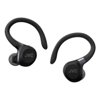JVC HA-EC75T-B-U kõrvaklapid/peakomplekt Juhtmevaba Kõrvahaak Spordi Bluetooth Must