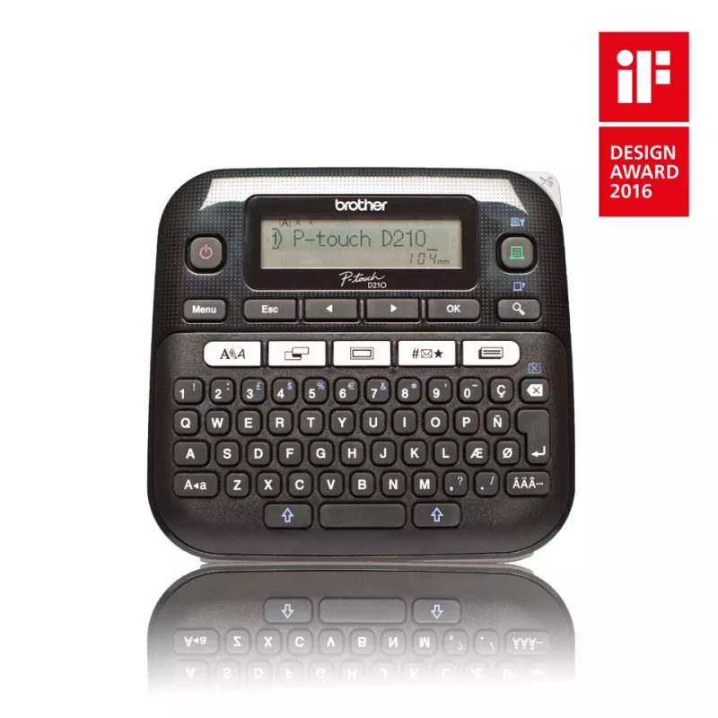 Brother PT-D210 sildiprinter termosiirdetehnoloogia 180 x 180 DPI 20 mm/s QWERTY