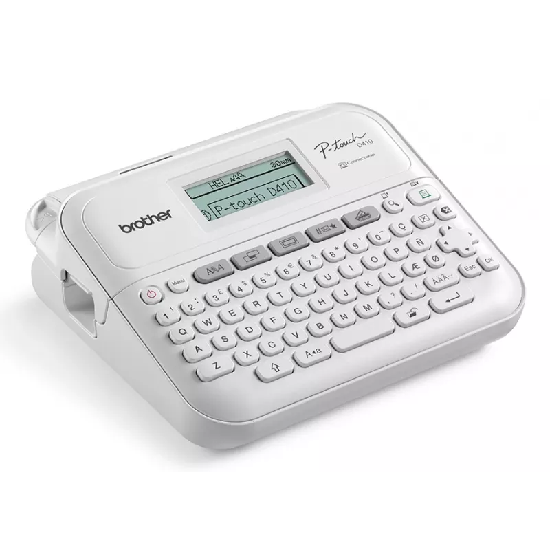 Brother PT-D410VP sildiprinter ZINK (Zero-Ink) 180 x 180 DPI juhtmega TZe QWERTY