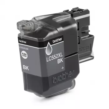 Tindikassett Brother LC552XLBK Originaal Must pigmenttint, üksikpakend, lehekülgede arv umbes 3000