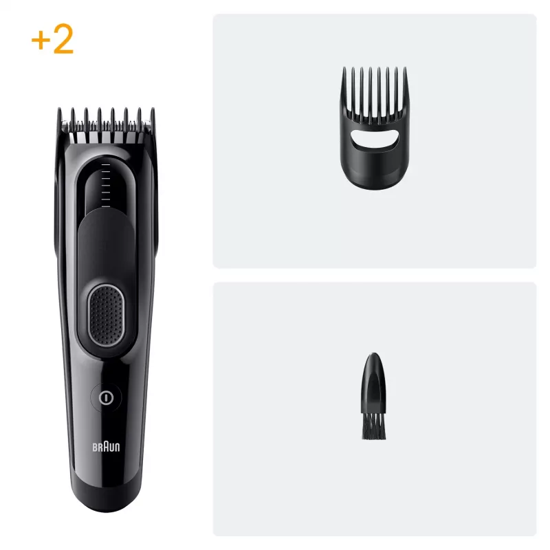 Braun HC5510 juukselõikurid/-pügaja Must 9 Nikkel-metallhüdriid (NiMH)