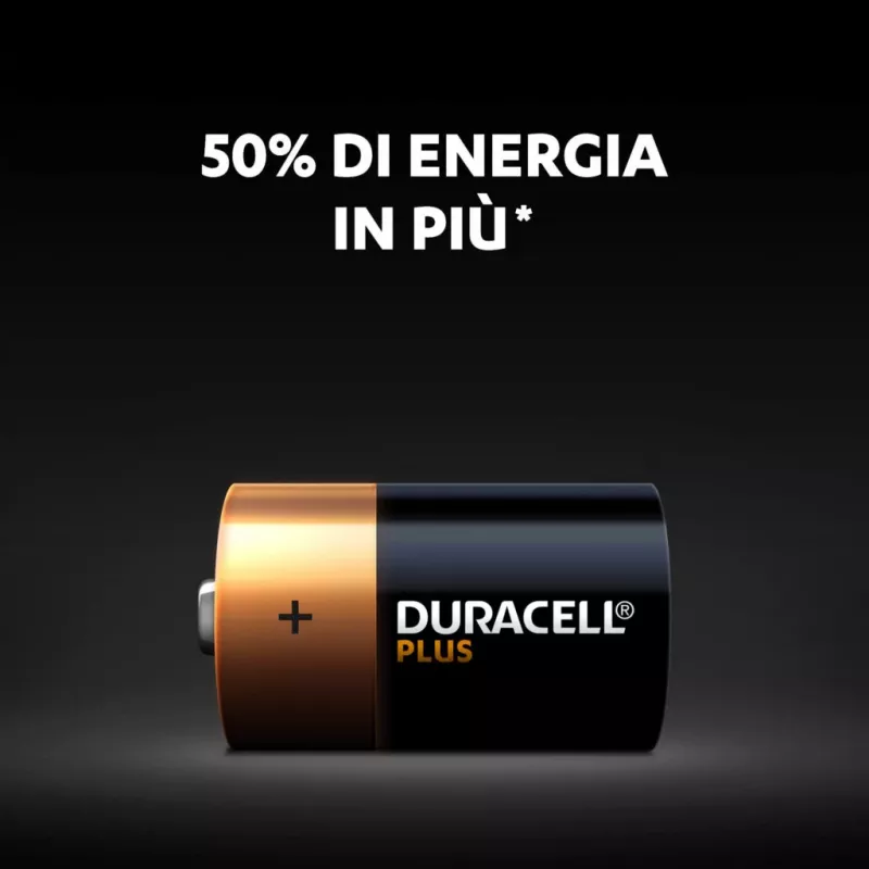 Duracell Plus ühekordne patarei D Aluseline