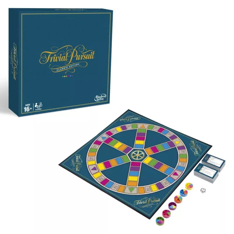 Hasbro Gaming Trivial Pursuit Game: Classic Edition lauamäng Hariduslik