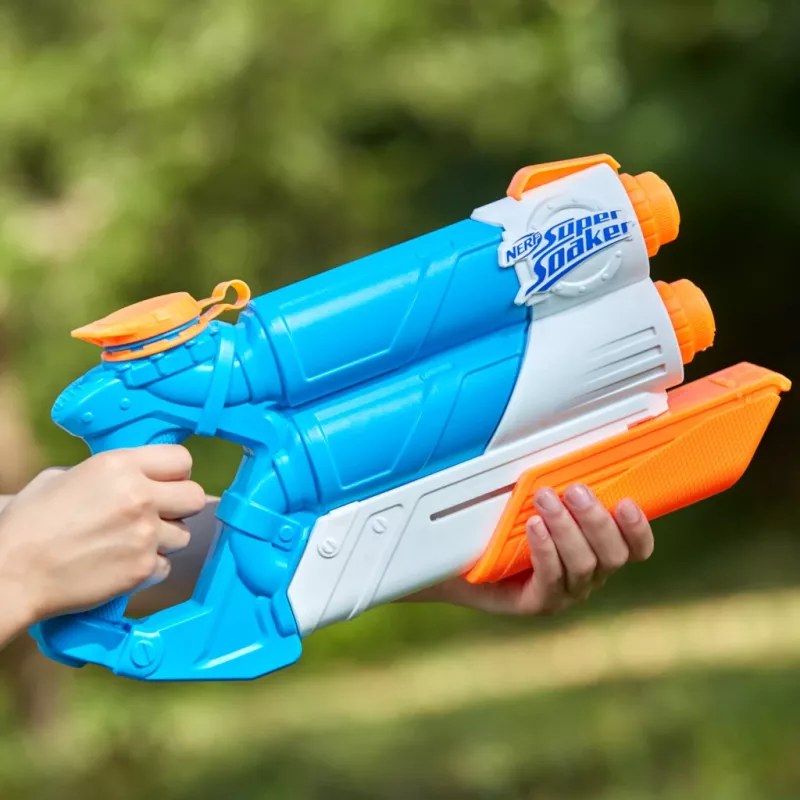 Nerf Super Soaker Twin Tide, mängupüstol, mitmevärviline, 6 a