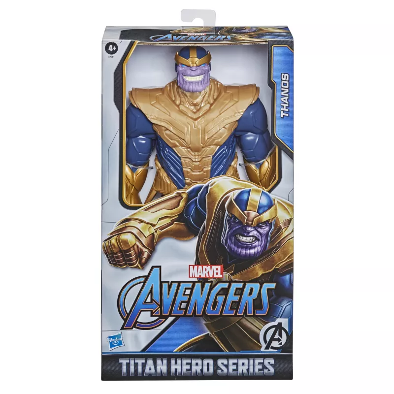 Marvel Avengers Blast Gear Deluxe Thanos tegevusfiguur, 4 a, sinine, kollane