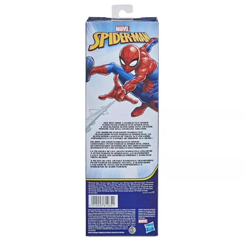 Märulifiguur HASBRO Marvel Spider-Man Titan Hero Spider-Man, plast, mitmevärviline, vanusele 4+