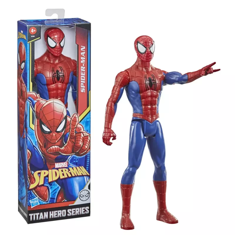 Märulifiguur HASBRO Marvel Spider-Man Titan Hero Spider-Man, plast, mitmevärviline, vanusele 4+