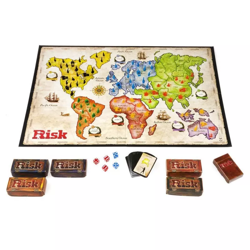 Lauamäng Hasbro Gaming Risk War Soovitatav vanus 10 aastat