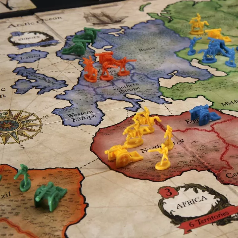 Lauamäng Hasbro Gaming Risk War Soovitatav vanus 10 aastat