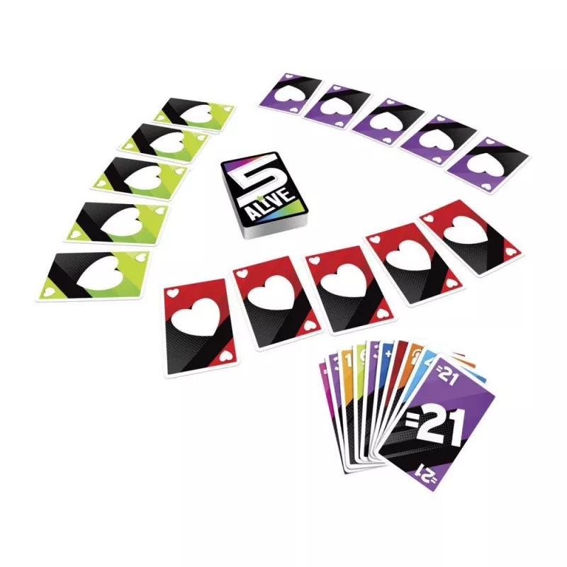 Hasbro Gaming F4205 5 Alive kaardimäng kogutav