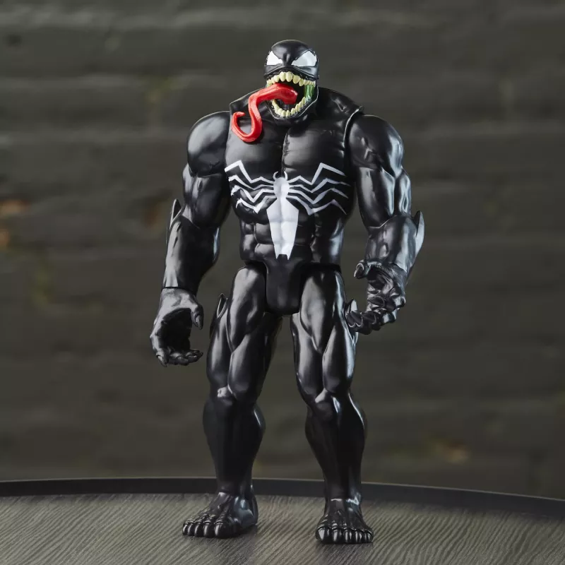 Marvel Spider-Man Titan Hero Series Venom, 4 a, Spider-Man, must, punane, valge