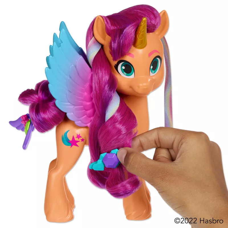 My Little Pony Ribbon Hairstyles Sunny Starscout, 5 a, mitmevärviline