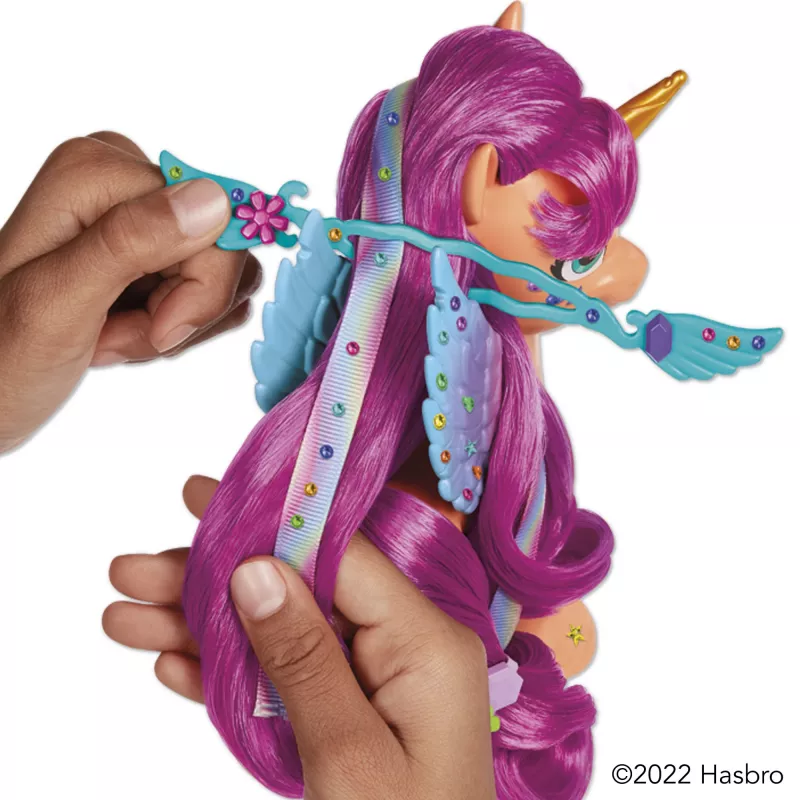 My Little Pony Ribbon Hairstyles Sunny Starscout, 5 a, mitmevärviline