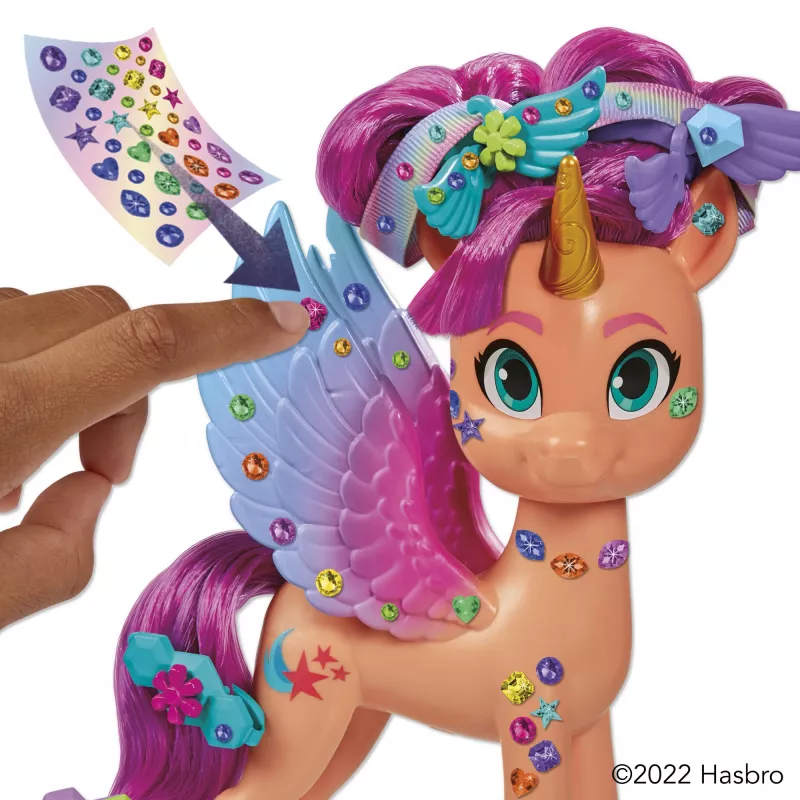 My Little Pony Ribbon Hairstyles Sunny Starscout, 5 a, mitmevärviline