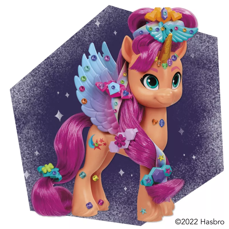 My Little Pony Ribbon Hairstyles Sunny Starscout, 5 a, mitmevärviline