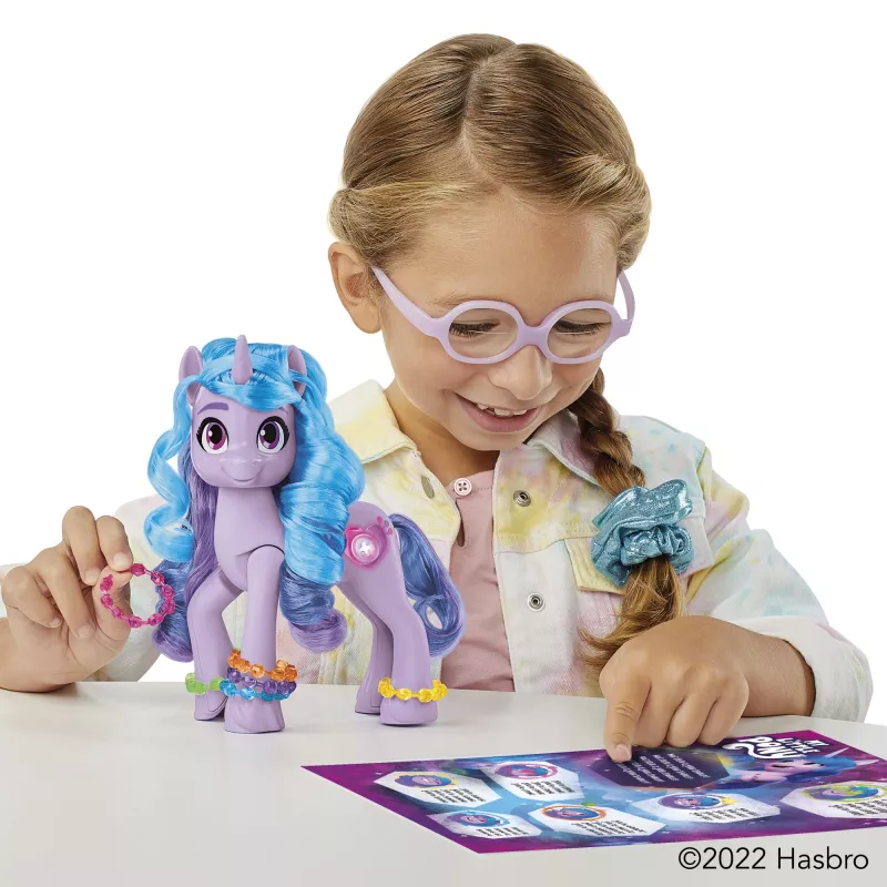 My Little Pony See Your Sparkle Izzy Moonbow, tüdruk, 5 a, valgusefektid, häälefunktsioon