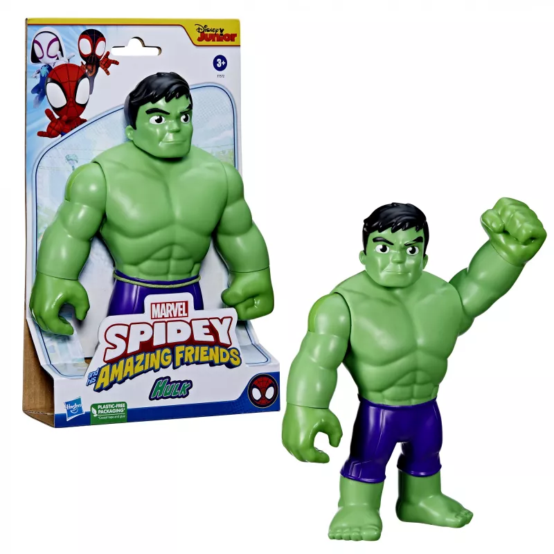 Marvel Spidey ja tema vinged sõbrad – Supersuur Hulk, 3-aastastele, mitmevärviline, plastik