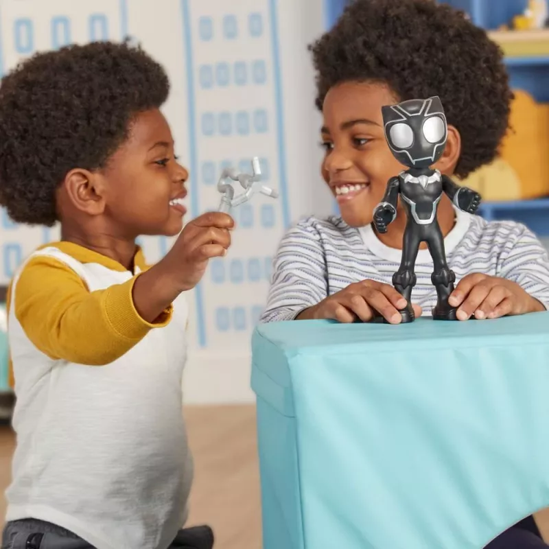 Marvel Spidey ja tema vinged sõbrad ülisuur Must Panter märulifiguur, koolieelikute superkangelase mänguasjad