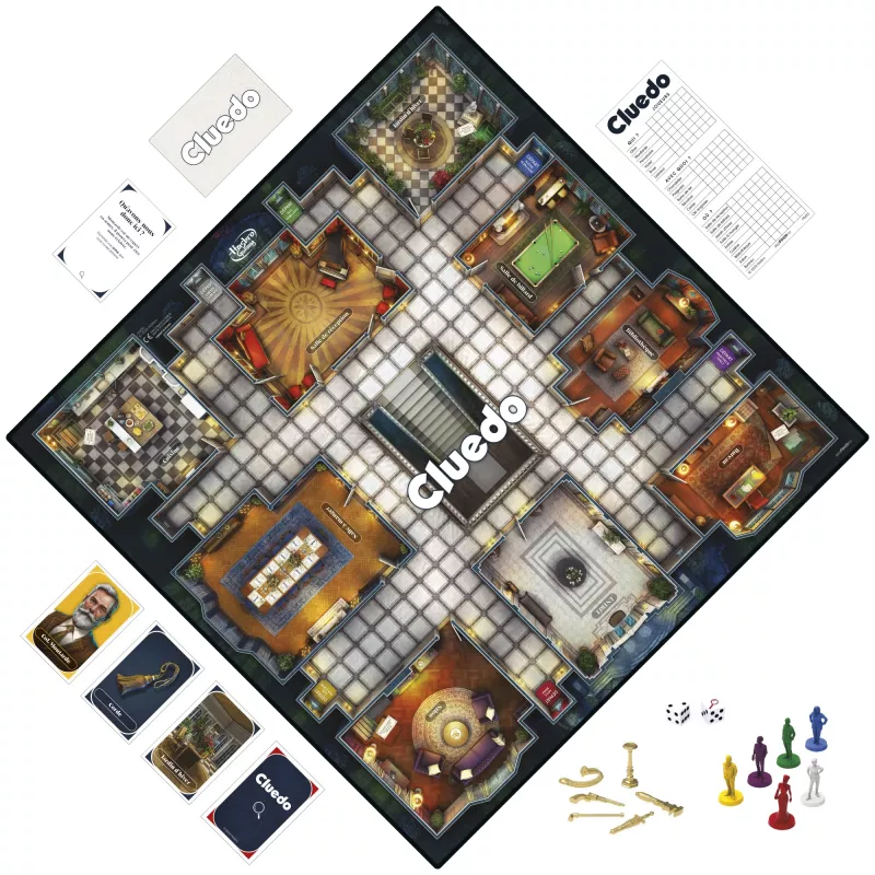 Hasbro Gaming Cluedo 45 min Lauamäng Detektiiv