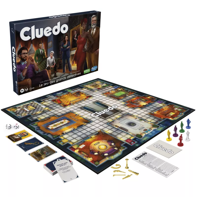 Hasbro Gaming Cluedo 45 min Lauamäng Detektiiv