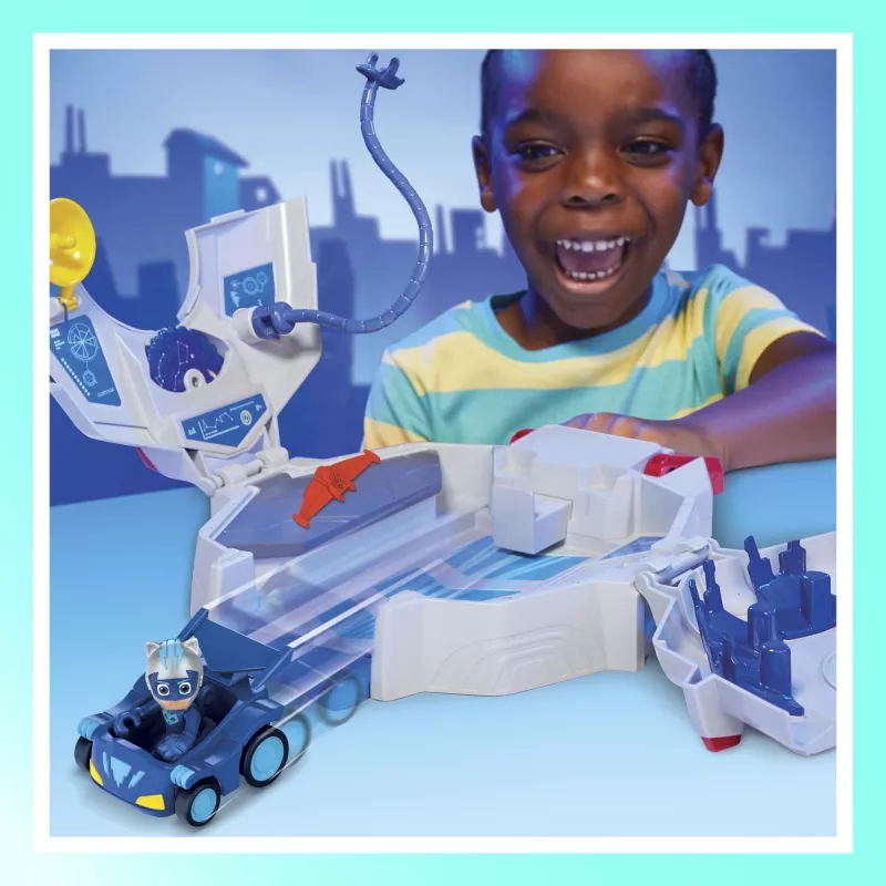 Mänguasjakomplekt HASBRO PJ Masks F78205L0 — Seikluskomplekt, soovitatav vanus 3+; värvid: sinine, punane, valge