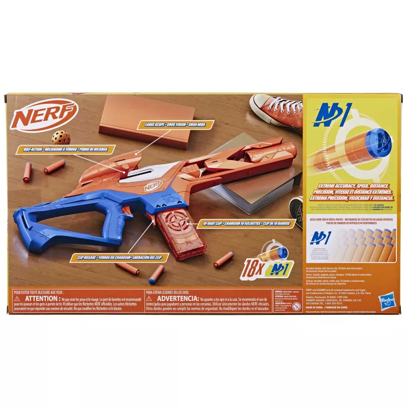 Mängupüss NERF Nerf N Series Pinpoint sinine/oranž 8+