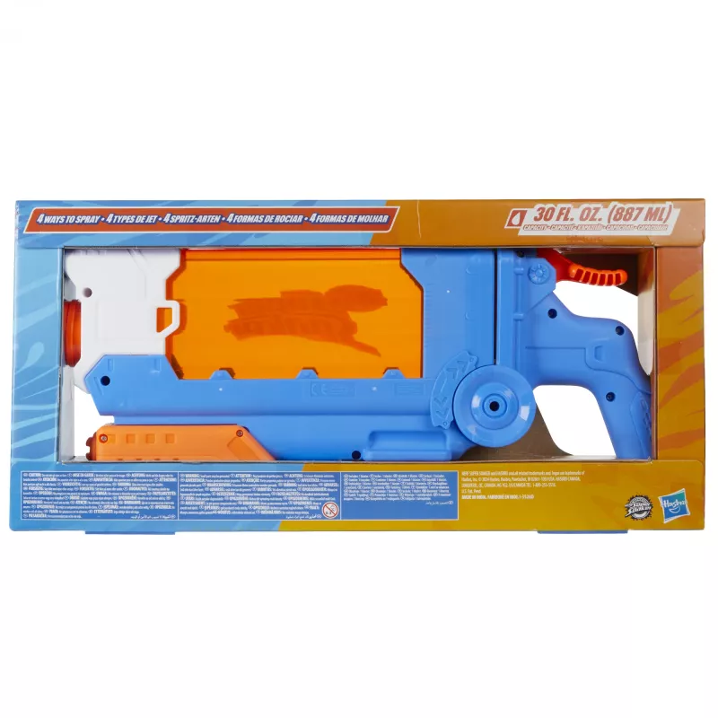 Nerf Super Soaker Flip Fill, mänguvesipüstol, 6 a