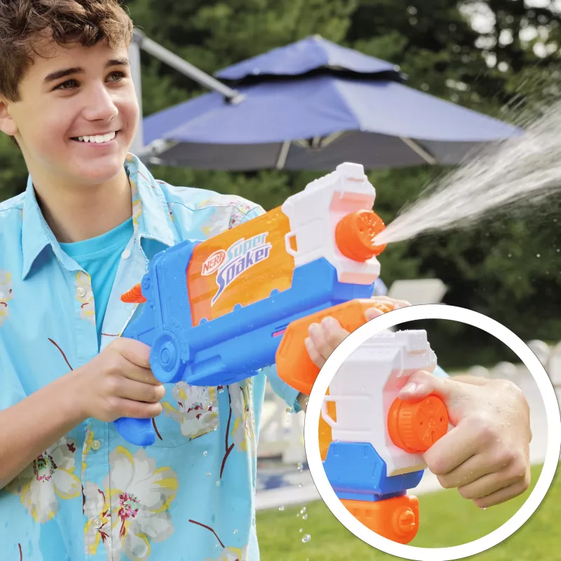 Nerf Super Soaker Flip Fill, mänguvesipüstol, 6 a