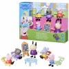 Hasbro Peppa Pig mängurühma mängukomplekt 5 figuuri ja 6 aksessuaariga, eelkooliealistele mänguasjad alates 3-aastastele tüdrukutele ja poistele