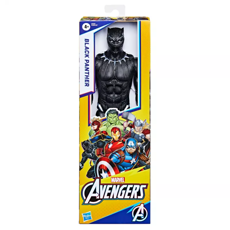 Marvel Avengers Titan Hero Black Panther kujuke, 4 a, mitmevärviline, plastik