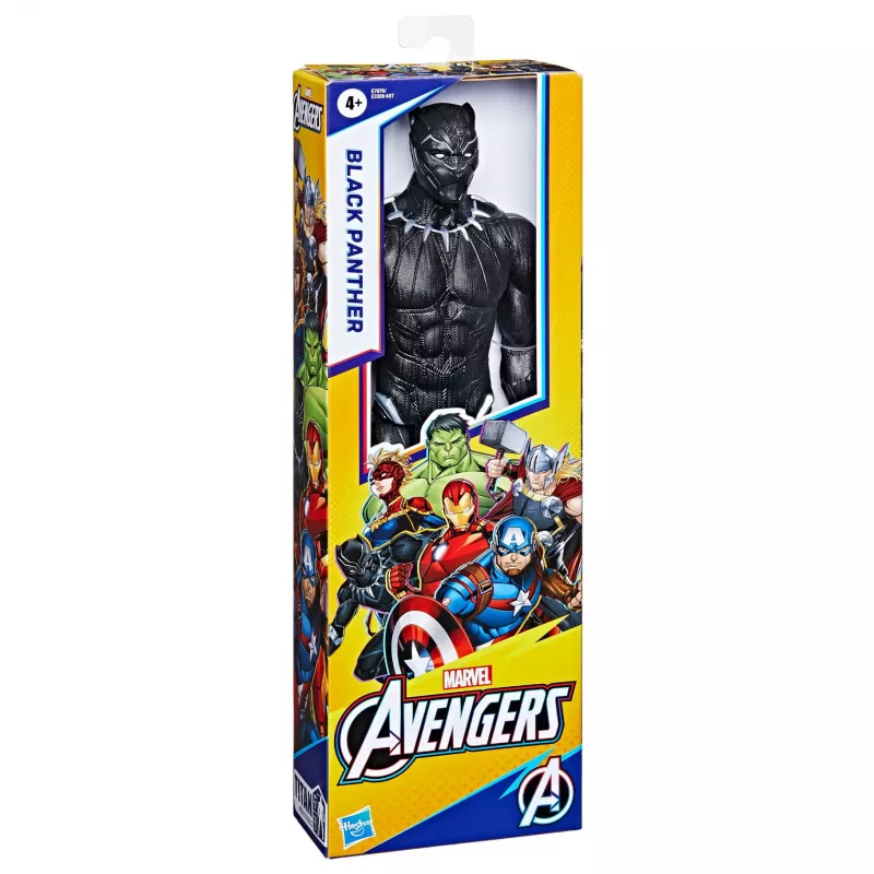 Marvel Avengers Titan Hero Black Panther kujuke, 4 a, mitmevärviline, plastik