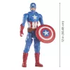 Marvel Avengers Captain America, 4 a, sinine, punane, valge, plastik