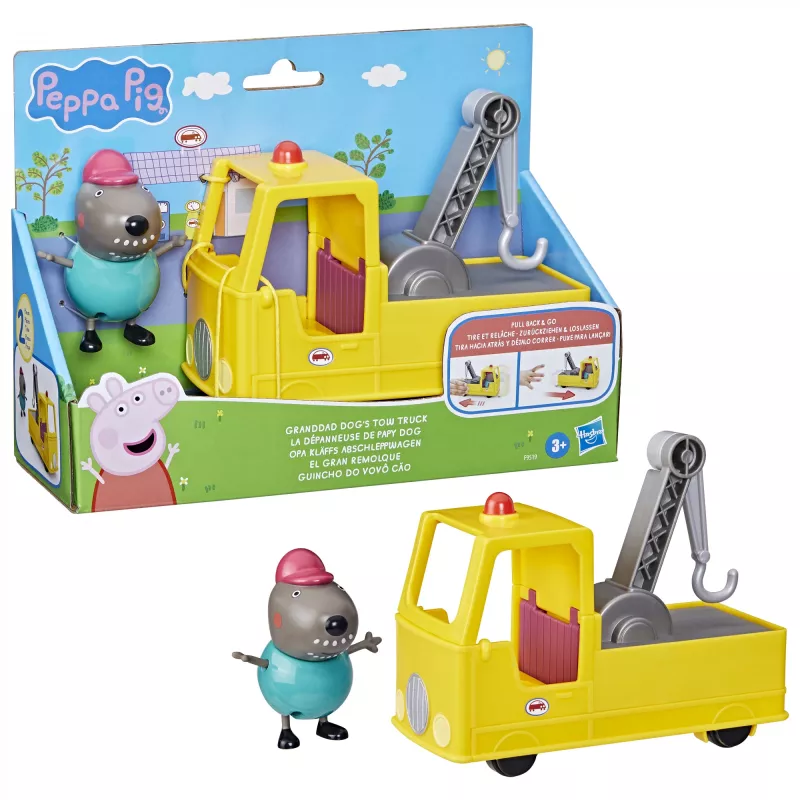 Puksiiriauto Peppa Pig F9519 Mitmevärviline Eelkooliealine Mänguasi Alates 3. Eluaastast