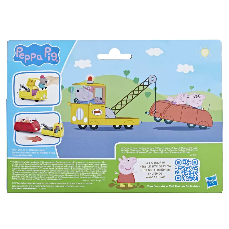 Puksiiriauto Peppa Pig F9519 Mitmevärviline Eelkooliealine Mänguasi Alates 3. Eluaastast