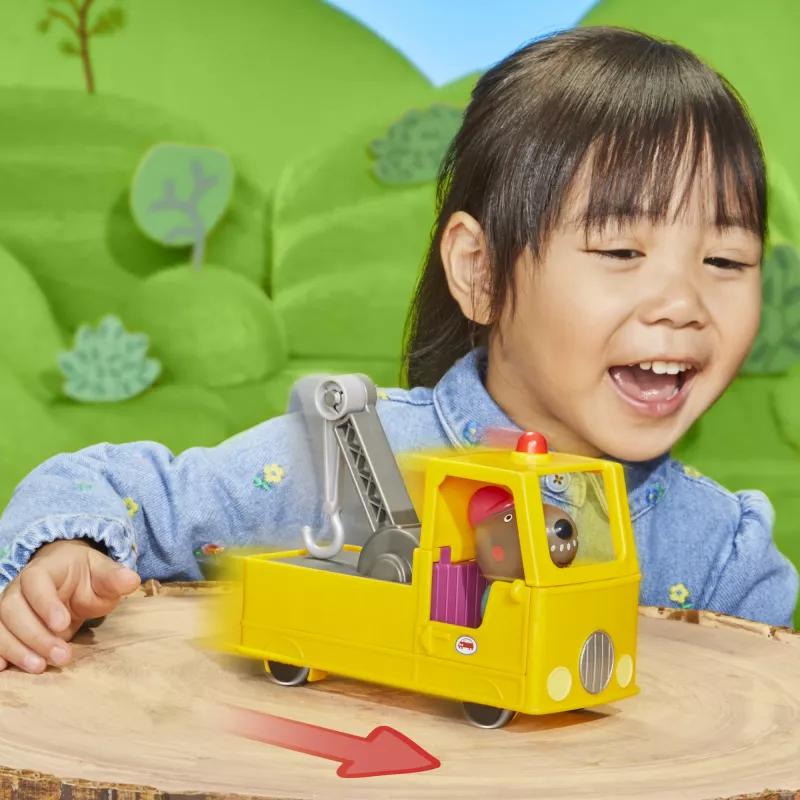 Puksiiriauto Peppa Pig F9519 Mitmevärviline Eelkooliealine Mänguasi Alates 3. Eluaastast