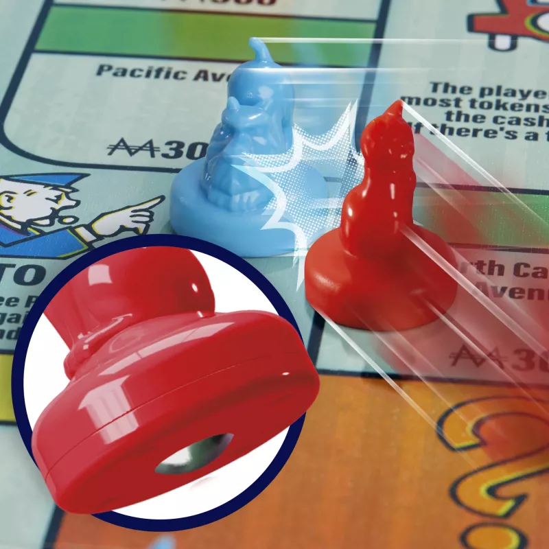 Monopoly Knockout perepidude mäng, kiirelt mängitavad lauamängud alates 8. eluaastast, 2–8 mängijale, 20 min