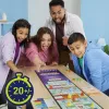 Monopoly Knockout perepidude mäng, kiirelt mängitavad lauamängud alates 8. eluaastast, 2–8 mängijale, 20 min