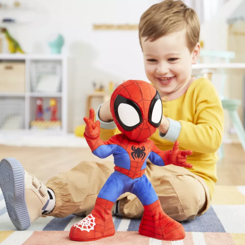 Marvel Spidey ja tema vinged sõbrad Dance 'N Crawl Spidey, interaktiivne plüüsist mänguasi muusika ja helidega
