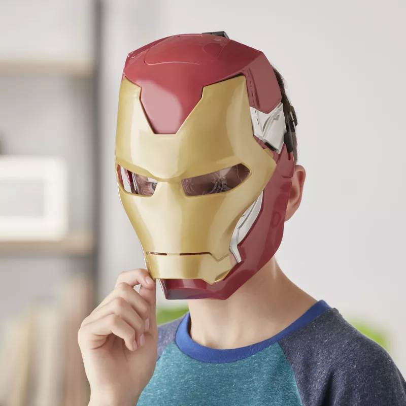 Marvel Avengers Iron Man Flip FX Mask, Laps, Näomask, 5 a, Film, 1 tk