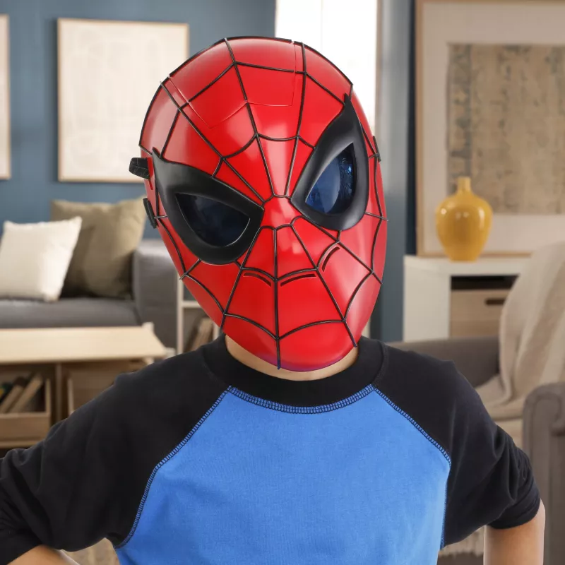 Marvel Spider-Man Glow FX Mask, täiskasvanud ja laps, näomask, 5 a, film, 1 tk