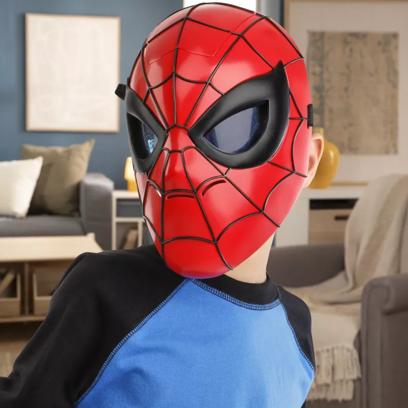 Marvel Spider-Man Glow FX Mask, täiskasvanud ja laps, näomask, 5 a, film, 1 tk