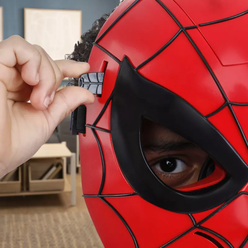 Marvel Spider-Man Glow FX Mask, täiskasvanud ja laps, näomask, 5 a, film, 1 tk