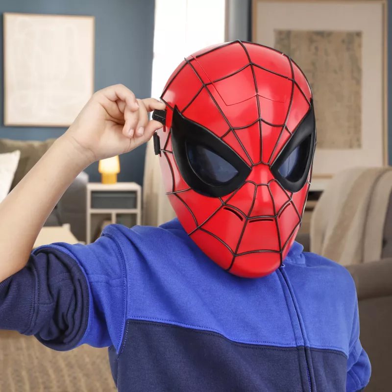 Marvel Spider-Man Glow FX Mask, täiskasvanud ja laps, näomask, 5 a, film, 1 tk